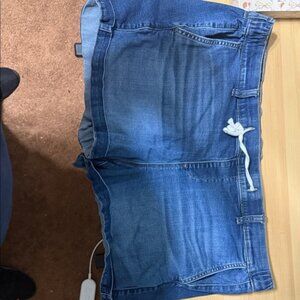 torrid Blue Denim Drawstring Jean Shorts